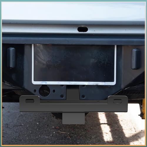 Winch Hitch Cradle Mount Plate, DACK Universal Receiver 10 x 4 1/2 Winch Mounting with 2''Receiver Hitch for Recovery Winches Heavy-Duty 15000Lbs Capacity for ATV UTV Truck by DACK - Used condition - Image 7