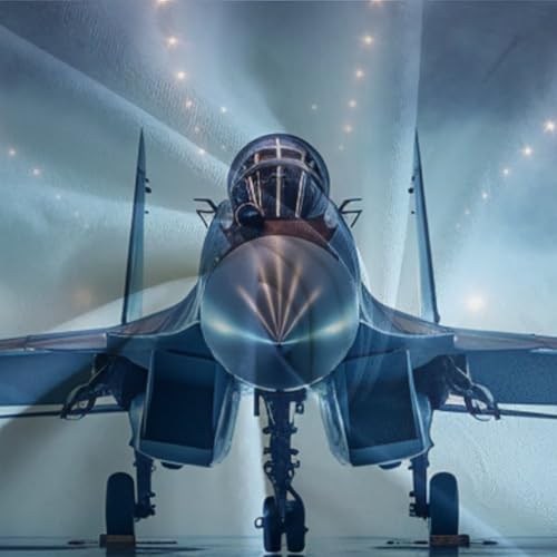 Parure de lit avions de combat microfibre super douce impression 3D relief haute définition - 7
