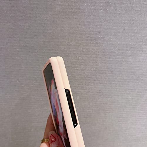 Coque solide Galaxy Z Fold 3 antichoc à chaîne bracelet