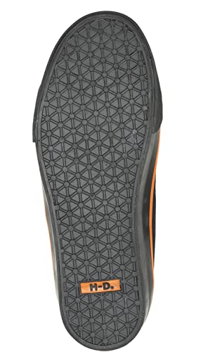Harley-Davidson Men's Torland Black Vintage Style Sneakers D938974