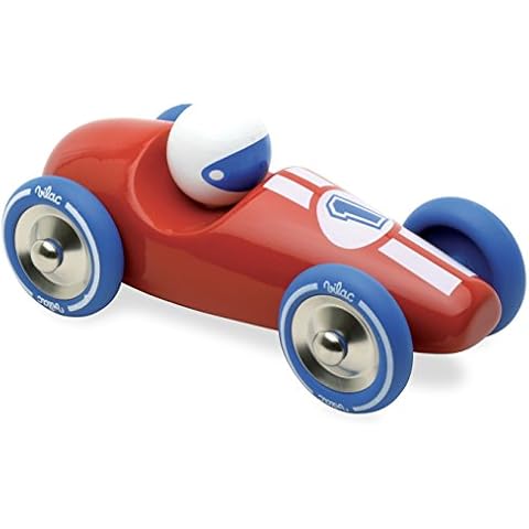 Vilac 2247R Large Race Car, Red Cover