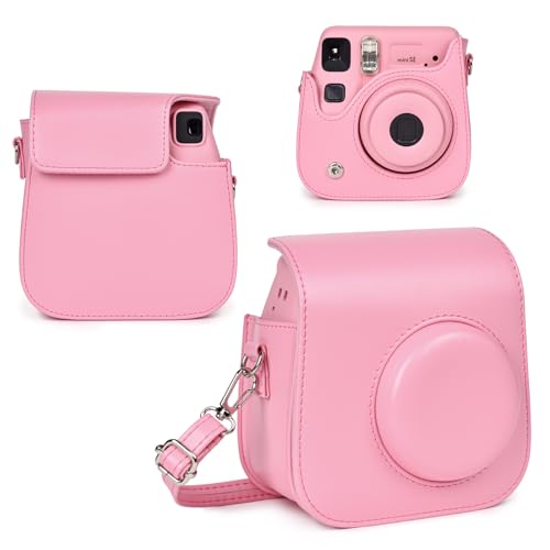 Funda protectora de cuero PU para cámara Instax mini SE/7+