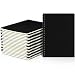 Yahenda 18 Pcs Spiral Notebook Bulk A5 Journal Lined 8.3'' x 5.5'' Writing Composition Paper Small Notepad Subject Notebook for Students Office Business Back to School Supplies (Black Color)