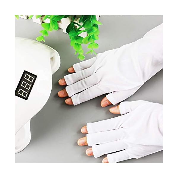 UV-Protection-Gloves-Protect-your-hands-from-UV-rays-used-in-gel-manicure-by-Ashnna-White UV Protection Gloves, Protect your hands from UV rays, used in gel manicure by Ashnna (White)