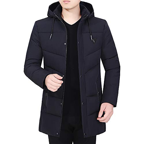 Veste en coton chaud pour hommes avec doublure épaissis contre le froid