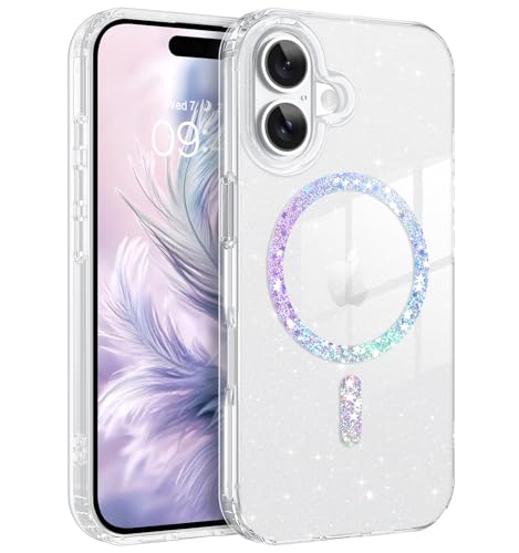 Image of BENTOBEN for iPhone 6.3 inch Case,Clear Glitter