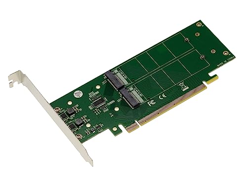 Multiplica tu rendimiento con la tarjeta PCIe para 4 unidades SSD M.2 NVMe