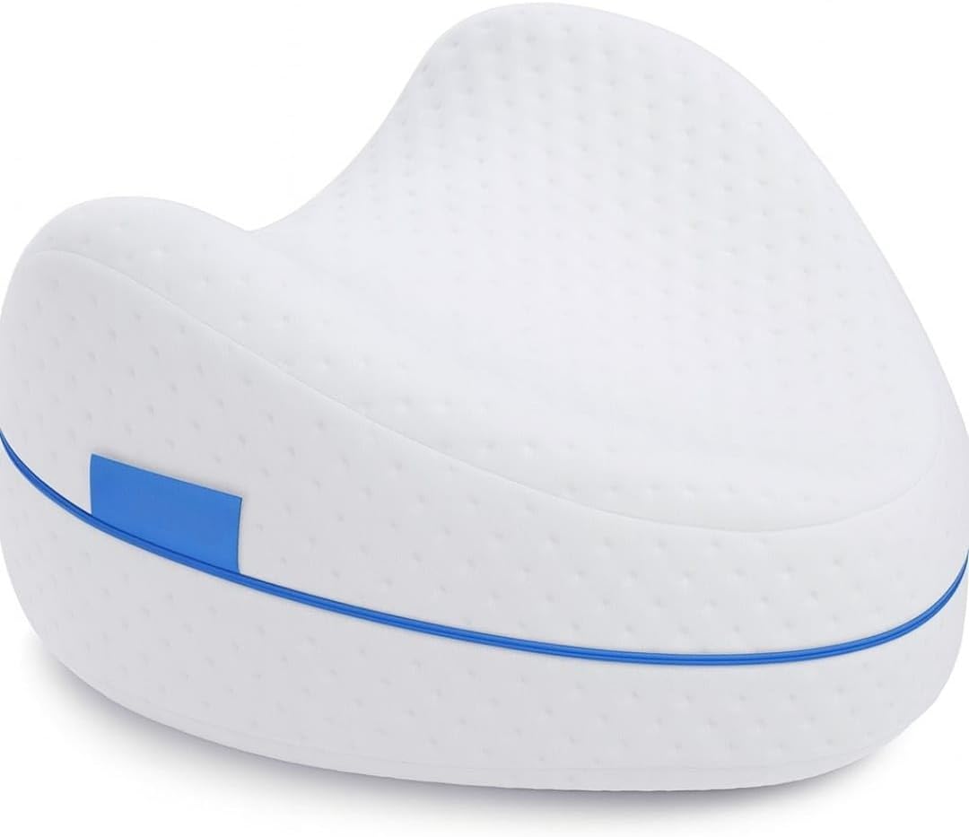 Travesseiro Ergonômico de Joelhos Viscoelástico de Memória para Pernas – Alívio e Conforto Noturno | Storeasy