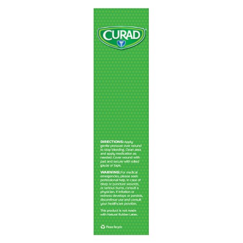 Curad Sootheplus Non-Stick Pads With Arm & Hammer Baking Soda, 3" X 4", 10 Count #TOP4