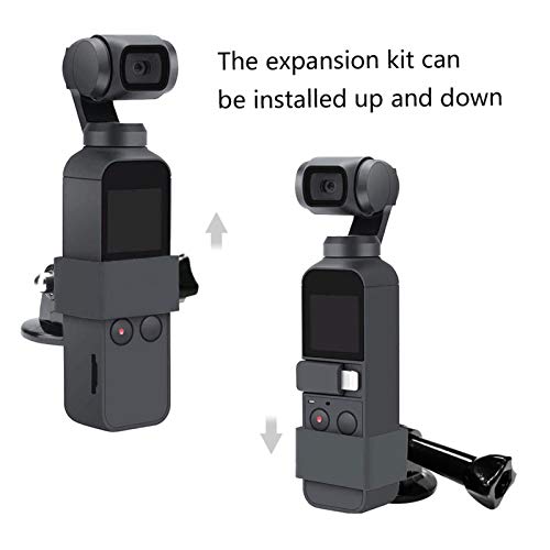 Suporte de fixação de câmera portátil, armação de extensão compacta leve e antiferrugem para Osmo Po