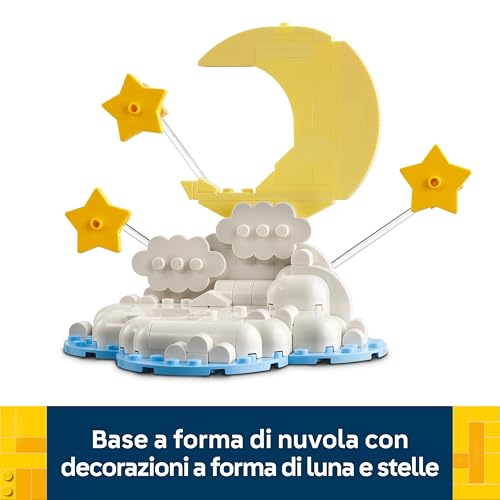 Baby Elefantino tra le Stelle - Set di Costruzione per Adulti - Kit di Modellismo con Figura di Animale e Accessori per Decorare la Cameretta - Idea Regalo per Neogenitori - 40814 - Lego - Immagine 6