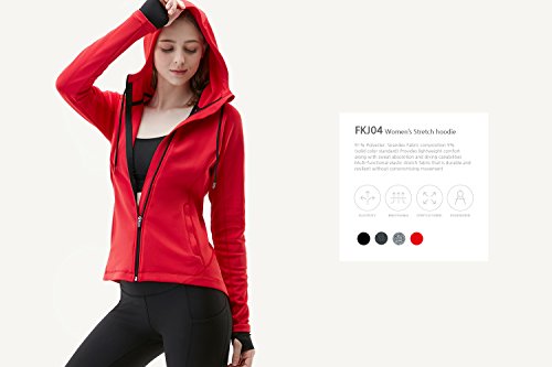 Tsla FKJ04 Women'S Full Zip Workout Jackets thumb #6