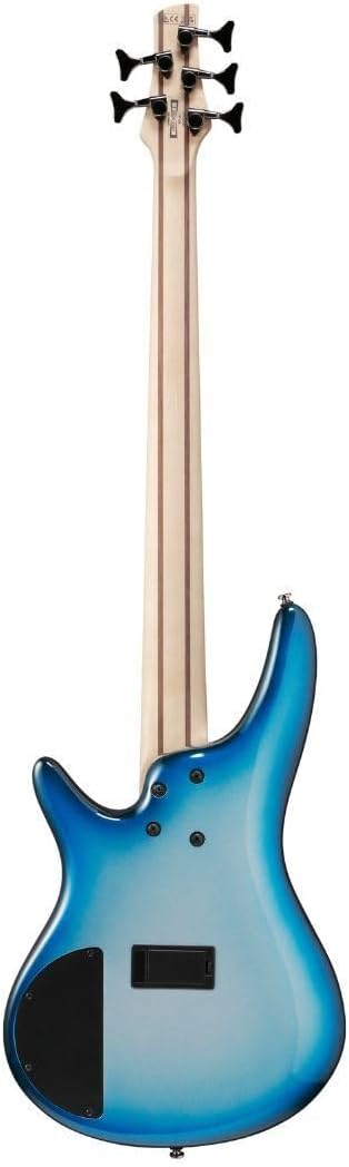 Ibanez SR305E Standard 5-String Right-Handed Electric Bass Guitar with Jatoba Fretboard, Nyatoh Body, and PowerSpan Dual Coil Pickups (Deep Ocean Metallic)