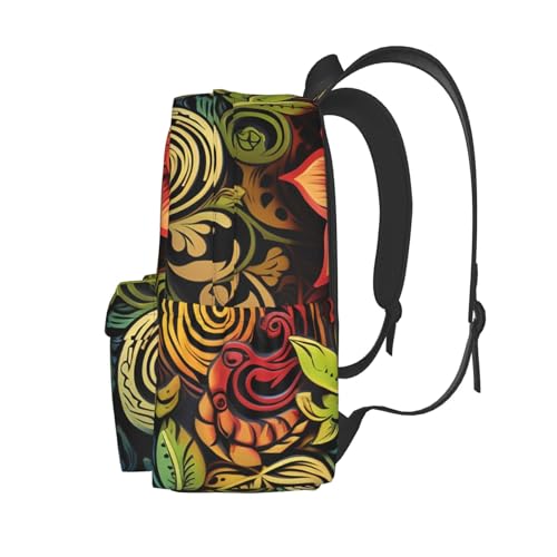 Travel Backpack for Women Men Decorative Painting Image Casual Daypack Large Capacity Nurse Bag3