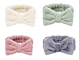 ★Schönes Design: Es hat einen schönen Bogenknoten auf der Oberseite des Stirnbandes, elegante Farbe macht Sie außergewöhnlich süß und süß.