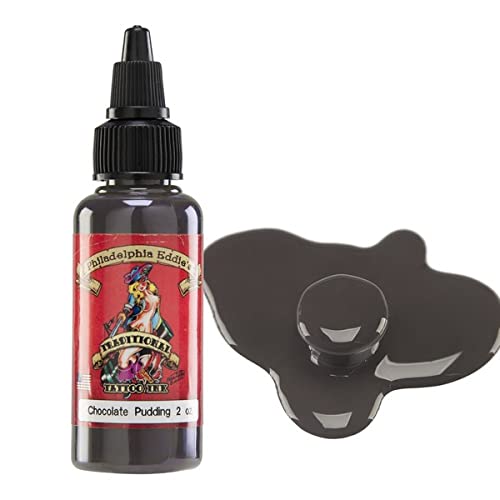 Pudding Ink Red Amazon.com: Philadelphia Eddie's Tattoo Ink - Chocolate Pudding Ink ...