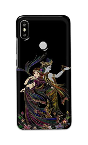 Image of Lord Radha and Krishna Hard Back Case Cover for Redmi Y2 / Redmi S2 Back Cover -(J5) VNS2223