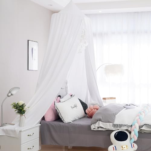 Toldo colgante infantil con bloqueo de luz para cuna de bebé y dormitorio 3