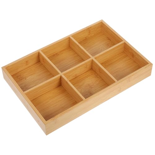 Bandeja de madera compartimentos Toddmomy para tizas y pinturas 2