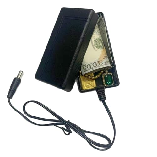 Contenedor Para Ocultar Cargador De Portátil,Artículos de Depósito Secreto Seguro | Suministros Diarios Para Llaves Objetos de Viajes Emergencias Seguridad
