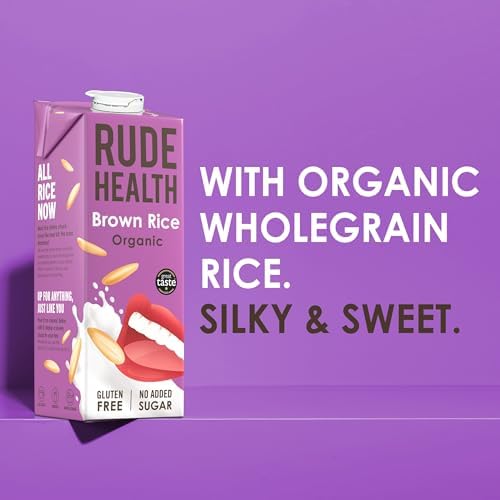 Organic Brown Rice Milk - 6 x 1L, Dairy-Free & Vegan - Image 2