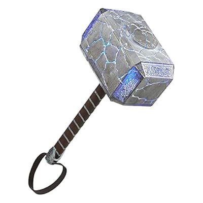 Marvel Legends Series Mighty Thor - Martillo electrónico Premium Mjolnir con Efectos de Luces y Sonidos - para Juegos de rol | Ya disponible en tu tienda friki favorita! En mundofriki.es! Marvel Legends Series Mighty Thor - Martillo electrónico Premium Mjolnir con Efectos de Luces y Sonidos - para Juegos de rol | Ya disponible en tu tienda friki favorita! En mundofriki.es!