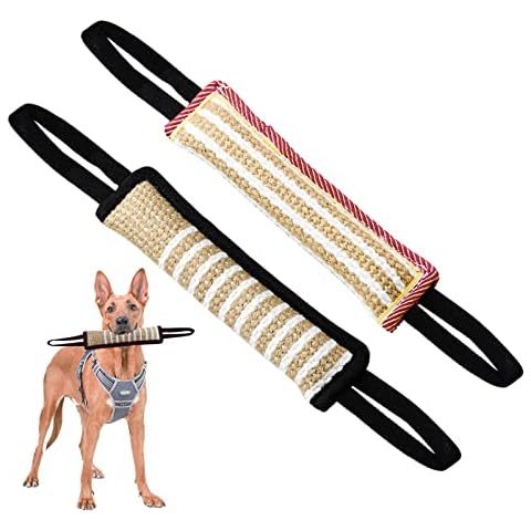KAONESS 2 Piezas Mordedor Perro con Dos Asas Cover
