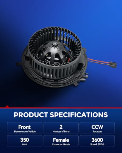 Image of KAX AC Blower Motor for Atlas /Tiguan 2018-2023, Atlas Cross Sport 2023