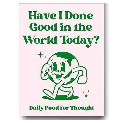 Retro Poster Wall Art Print, Have I Done Good In The World Today Motivational Trendy Posters, Pink And Green Cute Retro Posters For Room Aesthetic, Retro 60S 70S Poster, Cool Retro Wall Décor For Apartment, Bedroom, Classroom, Kids And Adults #TOP21