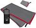 Premium Microfiber Towel for Travel, Sports and Outdoors. Includes Bonus Small Hand/Face Towel and Mesh BAG. Antibacterial, Quick-dry, Compact. With Hook. XL Large