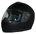 Produktbild Protectwear V190-ES-M Motorradhelm, Größe M, Einfarbig Schwarz Matt