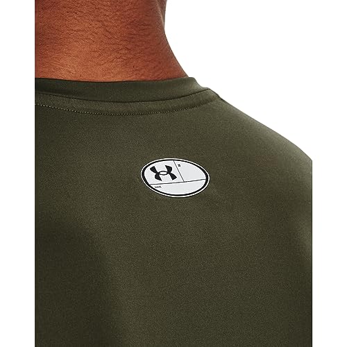 Image of Under Armour Men's UA HG Armour Comp SS Short Sleeve Functional Shirt Quick Dry T-Shirt with Compression Fit