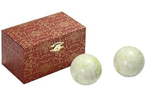 BRABUD 1.4’’ Marble Baoding Balls for Stress Relief and Exercise