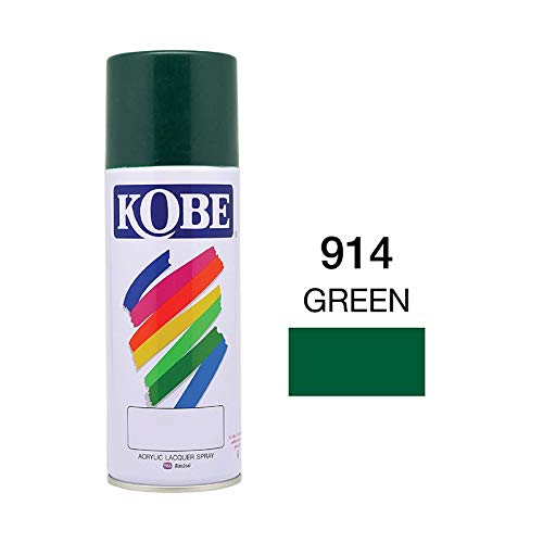 Image of Oasis Kobe Colour Spray Paint Multi-Surface For Wood, Metal, Wall, Glass, Fabric (Green)