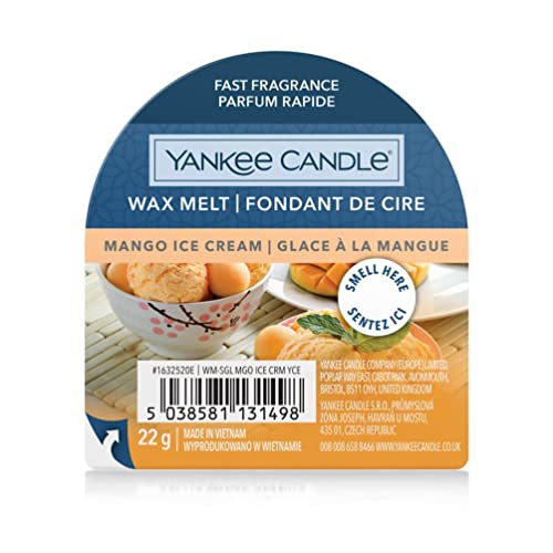 Yankee Candle Cire fondue à la crème glacée à la mangue
