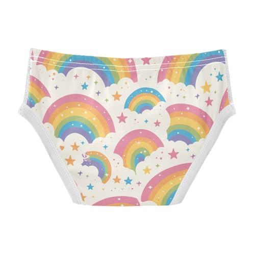 KLL Glitter Rainbow Pride Toddler Boys' Pure Cotton Underwear Cute Children Panties2
