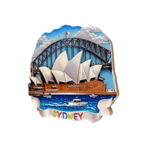 Imán Decorativo Sydney Opera House y Harbour Bridge miniatura 2