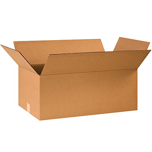 Image of BOX USA 24x15x10 Corrugated Boxes, Large, 24L x 15W x 10H, Pack of 40 | Shipping, Packaging, Moving, Storage Box for Home or Business, Strong Wholesale Bulk Boxes
