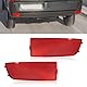 AUTOXBERT 2x Reflektor Stoßstange Rückstrahler für Mercedes Sprinter W906, für VW Cr-after Hinten Links und Rechts Rückleuchte Heckstoßstange Rückstrahler