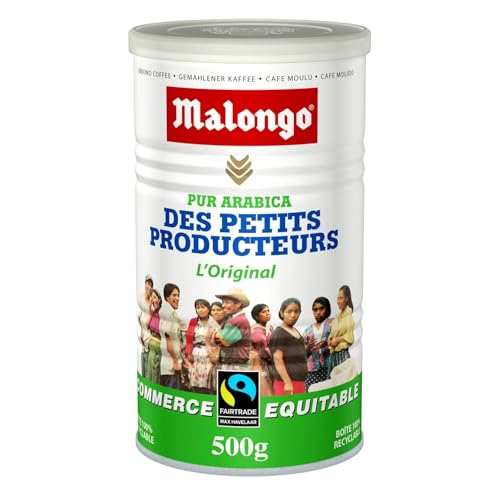 MALONGO Café Moulu L'Original 100% Arabica Commerce Équitable 500g...