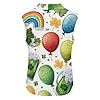 St Day Partick Balloon Women Sleeveless Sports Golf Yoga Shirt Polo Tank Top Workout Running T-Shirts L #4