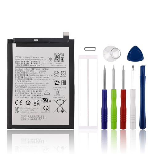 SwarKing Replacement Battery Compatible with Samsung Galaxy A22 5G (A226B) EB-BA226ABY with Toolkit