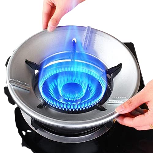 FLUZOV Gas Saver Burner Stand | Gas Saver Jali | Home Gas Stove Fire & Windproof Energy Saving Stand (Pack of 1)