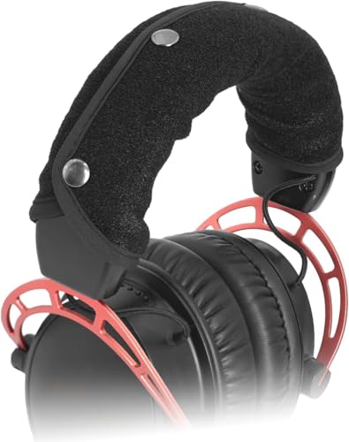 Image of GEVO Replacement Headphone Headband Cover for HyperX Cloud & Alpha,Cloud 1 /2 /3 /Pro,Cloud X /Core,Flight,Stinger Gaming Headset,Headband Cushion Easy Installation No Tool Needed-Velvet Black