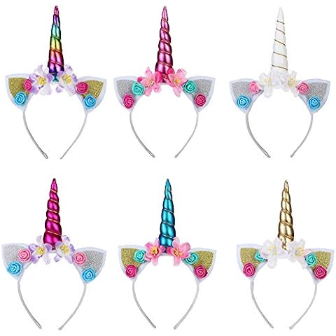 Colourful Unicorn Headbands for Girls Cover