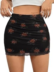 Floral Black F