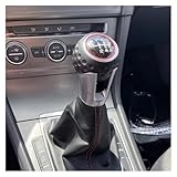 Pour Pour Passat B6, Pour Golf 7 MK7 Pour GTI Pour GTD 2013-2018 Soufflet Levier Vitesse En Cuir 12 Mm 5/6 Vitesses