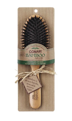 Conair Bamboo Naturals Porcupine Cushion Brush