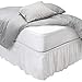Home Details Twin Size Fitted Mattress Protector, Breathable, Waterproof, White