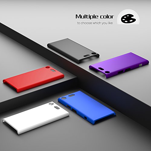 SLEO Custodia per Sony Xperia XZ1 Compact, PC Duro...